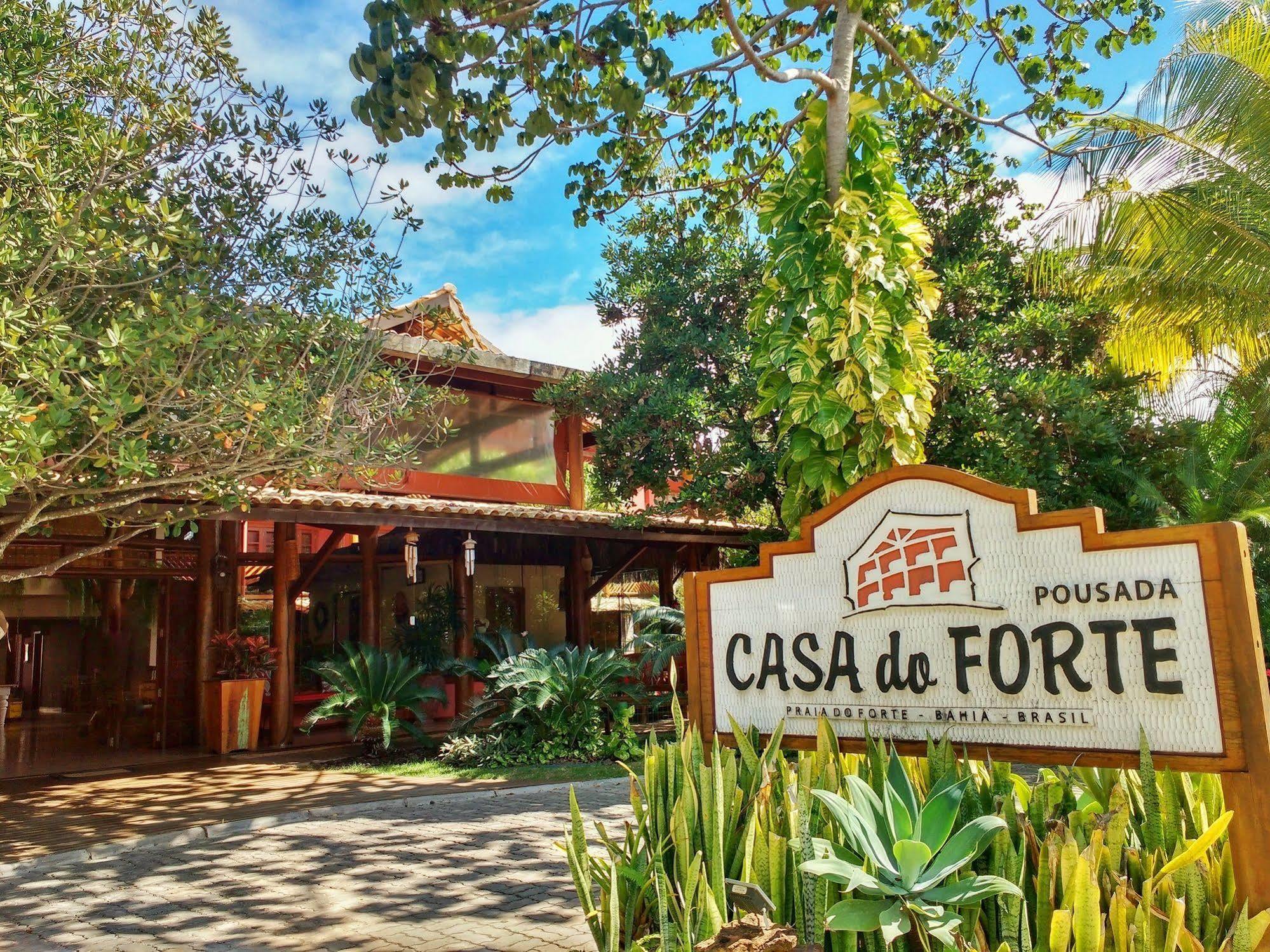 Pousada Casa Do Forte Mata de Sao Joao Dış mekan fotoğraf